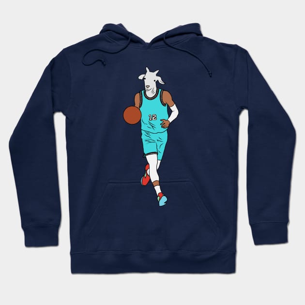 Ja Morant, The GOAT Hoodie by rattraptees